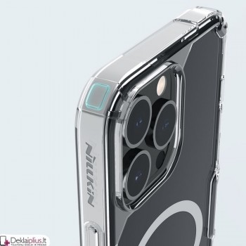 Nillkin nature pro magsafe dėklas - permatomas (Apple Iphone 15 Pro Max) Nillkin nature pro magsafe dėklas - permatomas (Apple Iphone 15 Pro Max)